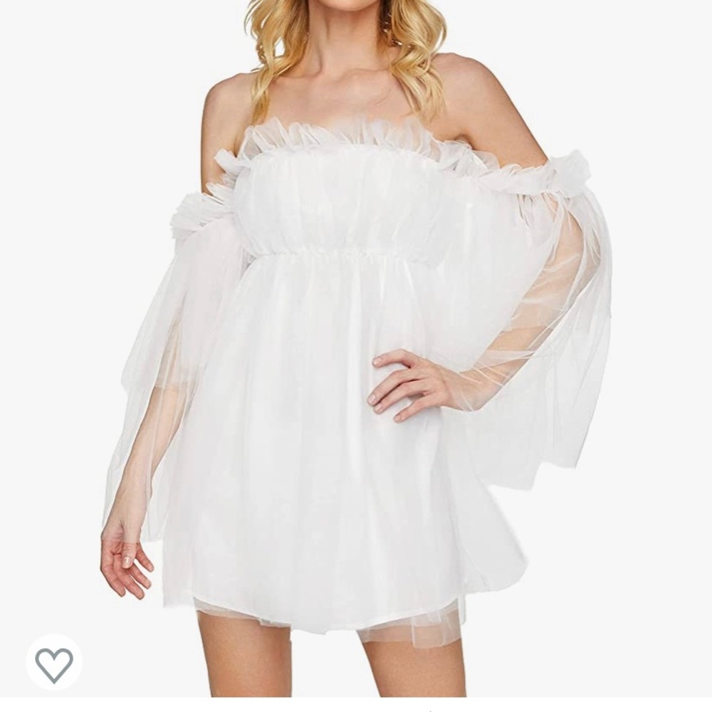 Brand new white off shoulder dress